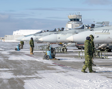 Jets sur le tarmac