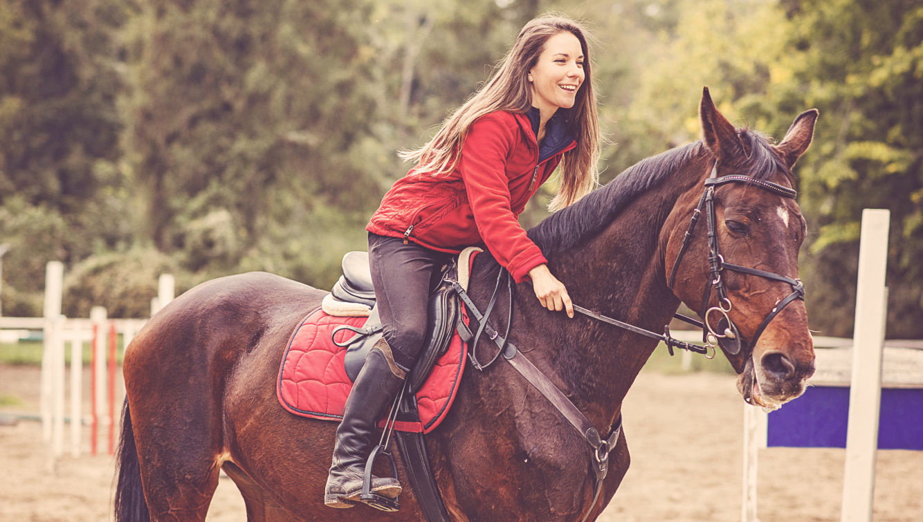 woman on horse