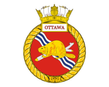 Armoiries du NCSM Ottawa.
