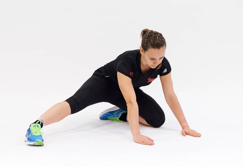 Moniteur de conditionnement physique - étirements