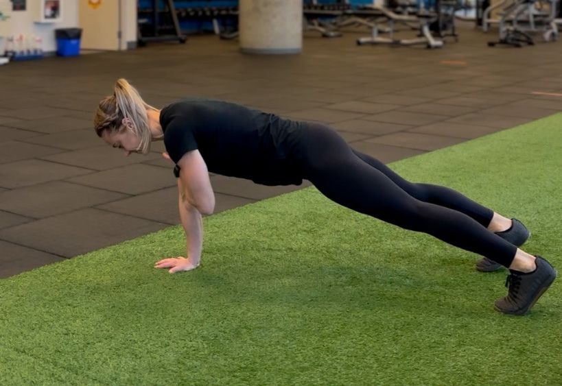 Moniteur de conditionnement physique faisant de l'exercice