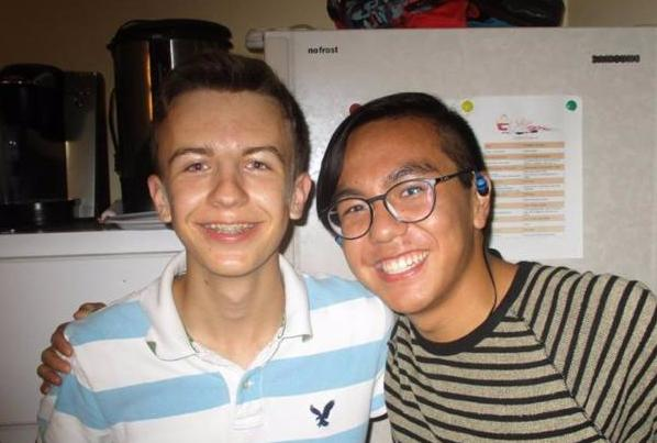 Participants PEJ Ian Graham et Joshua Nguyen. Photo par Sandra Nielsen