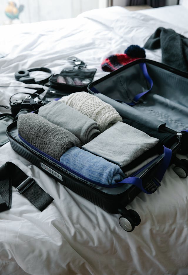 Faire sa valise pour partir en voyage