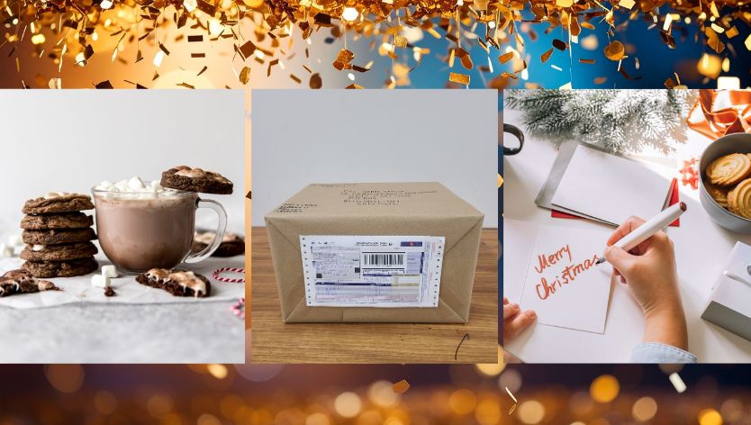 fête d'emballage des cadeaux