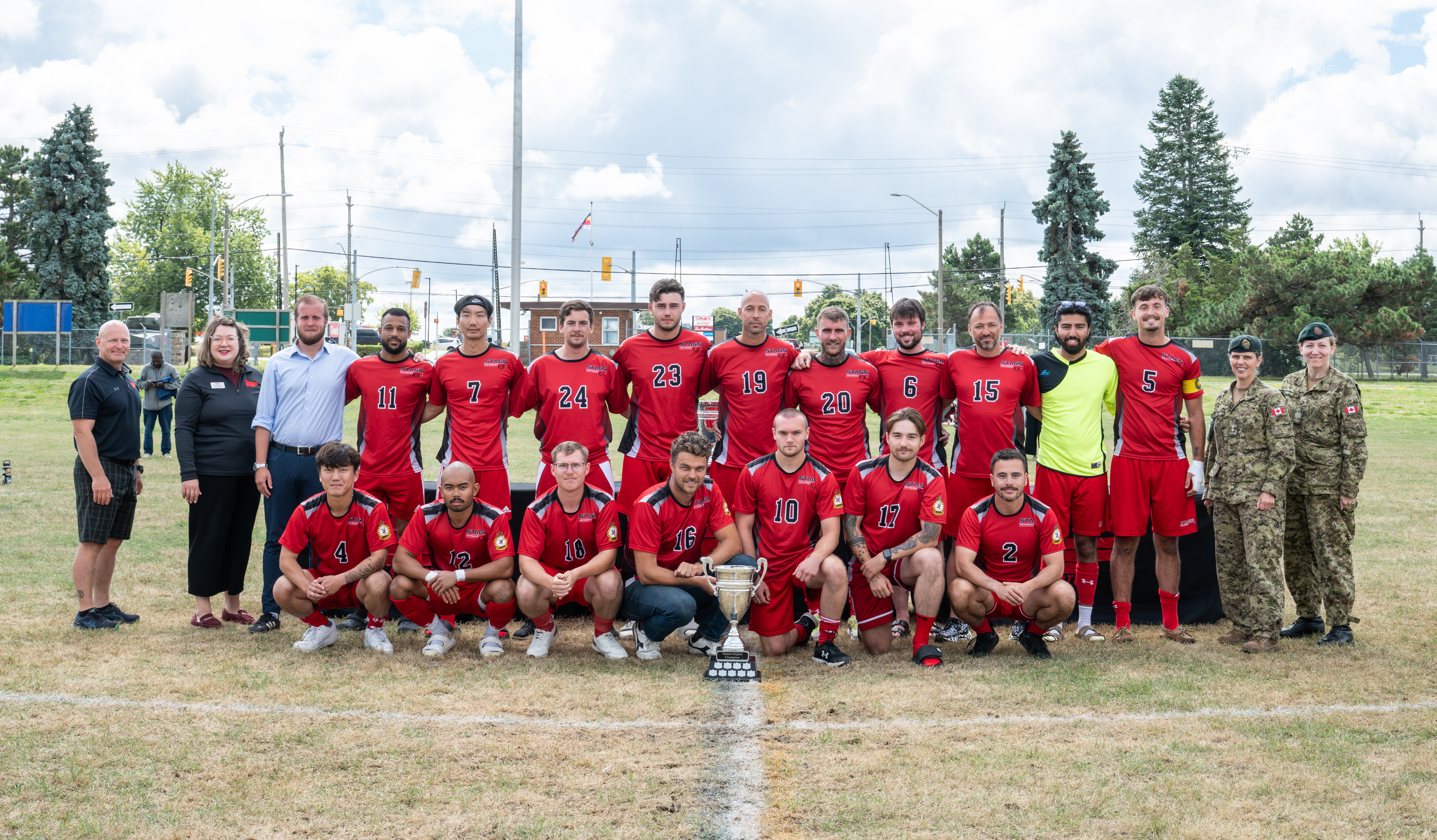 Équipe régionale masculine de football STAGS 2025