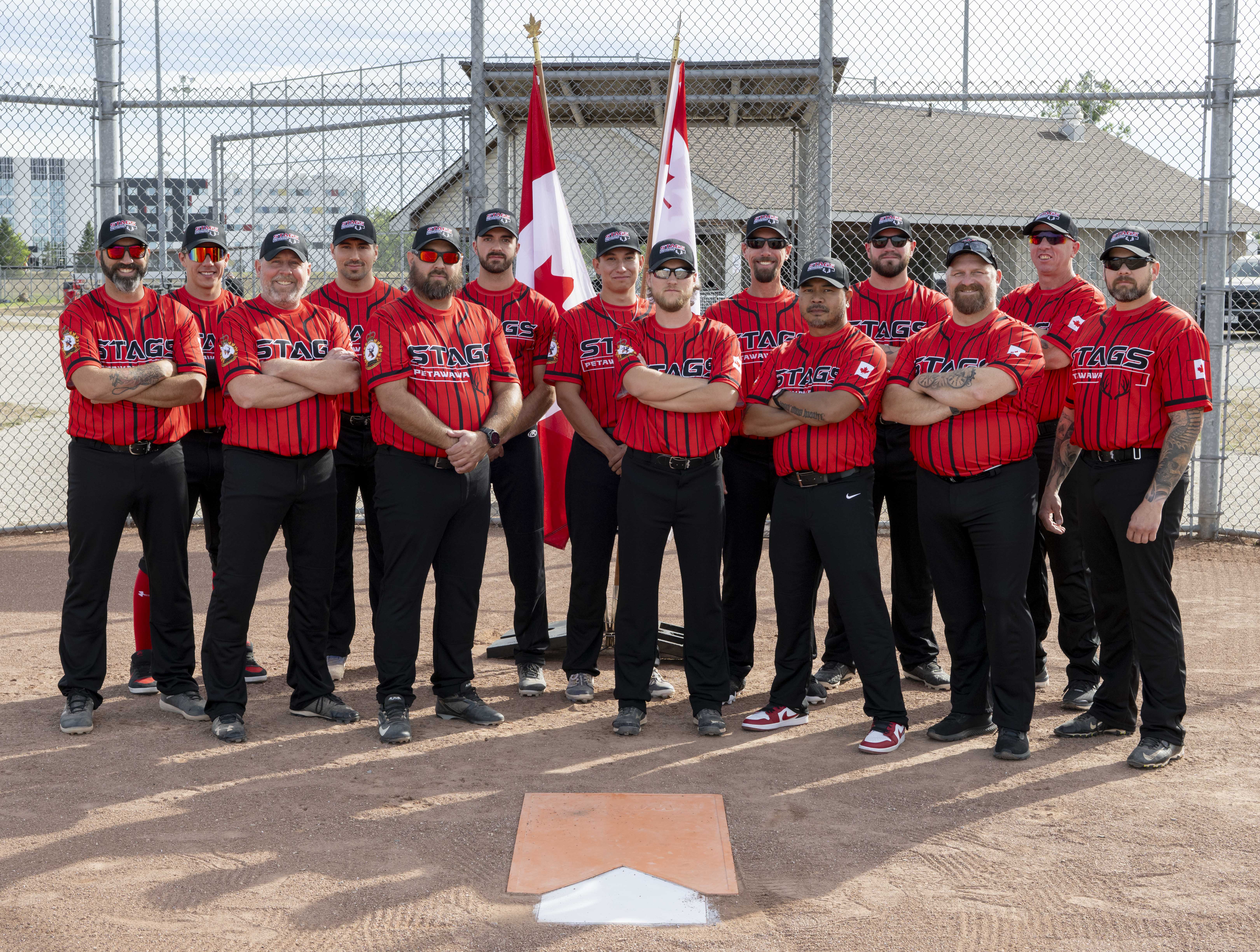 Équipe régionale masculine de slo-pitch STAGS 2025