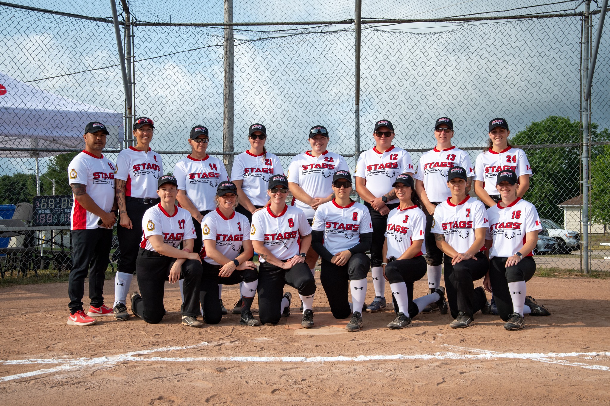 Équipe régionale féminine de slo-pitch STAGS 2025
