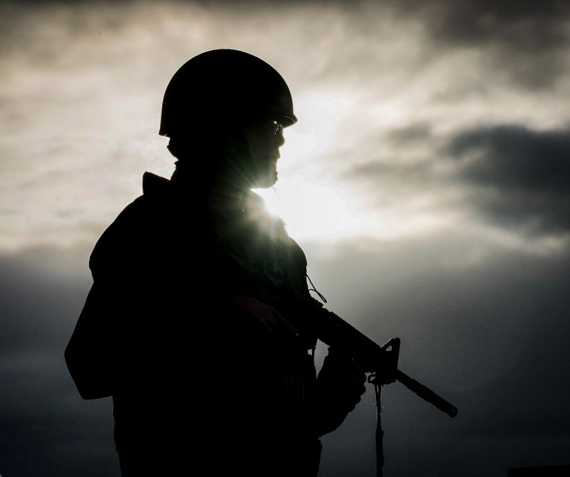 soldier silhouette 
