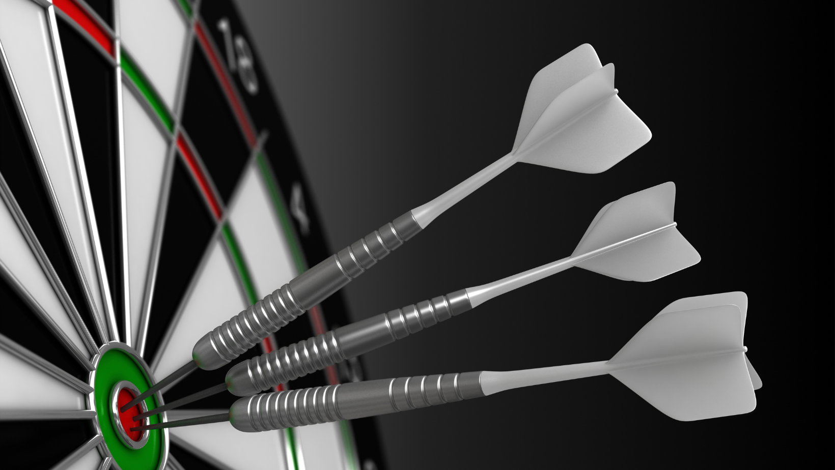 darts and dart board