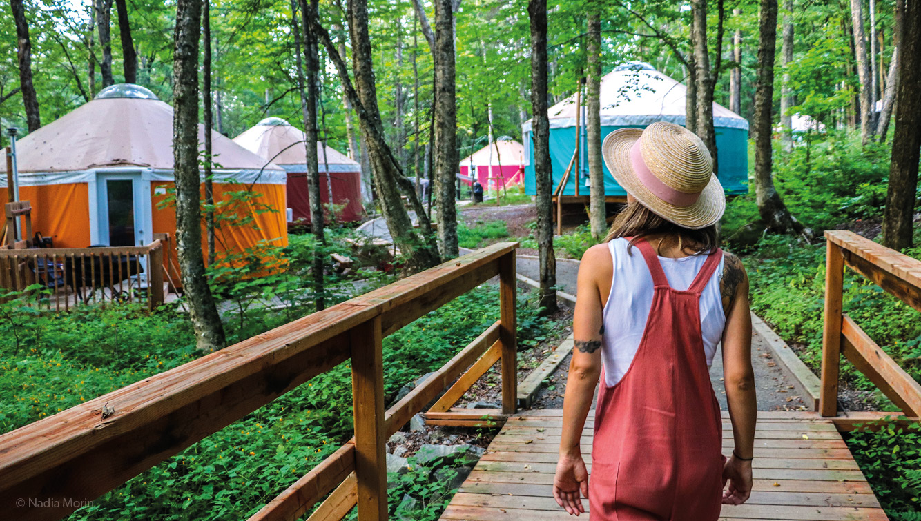 Yourtes Centre Castor Valcartier