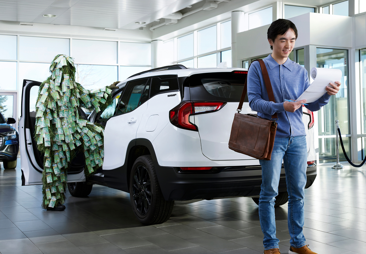 Auto avec pote ouverte