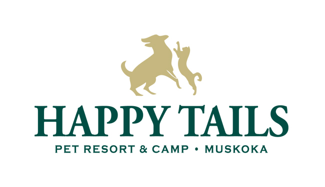Logo Happy Tails Pet Resort and Camp - Muskoka