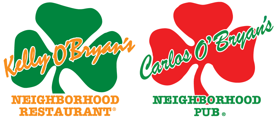 Logo Kelly O'Bryan's Neigborhood Restaurant et Logo Carlos O'Bryan's Neighborhood Pub