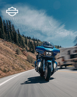 conduite d'une moto sur l'autoroute