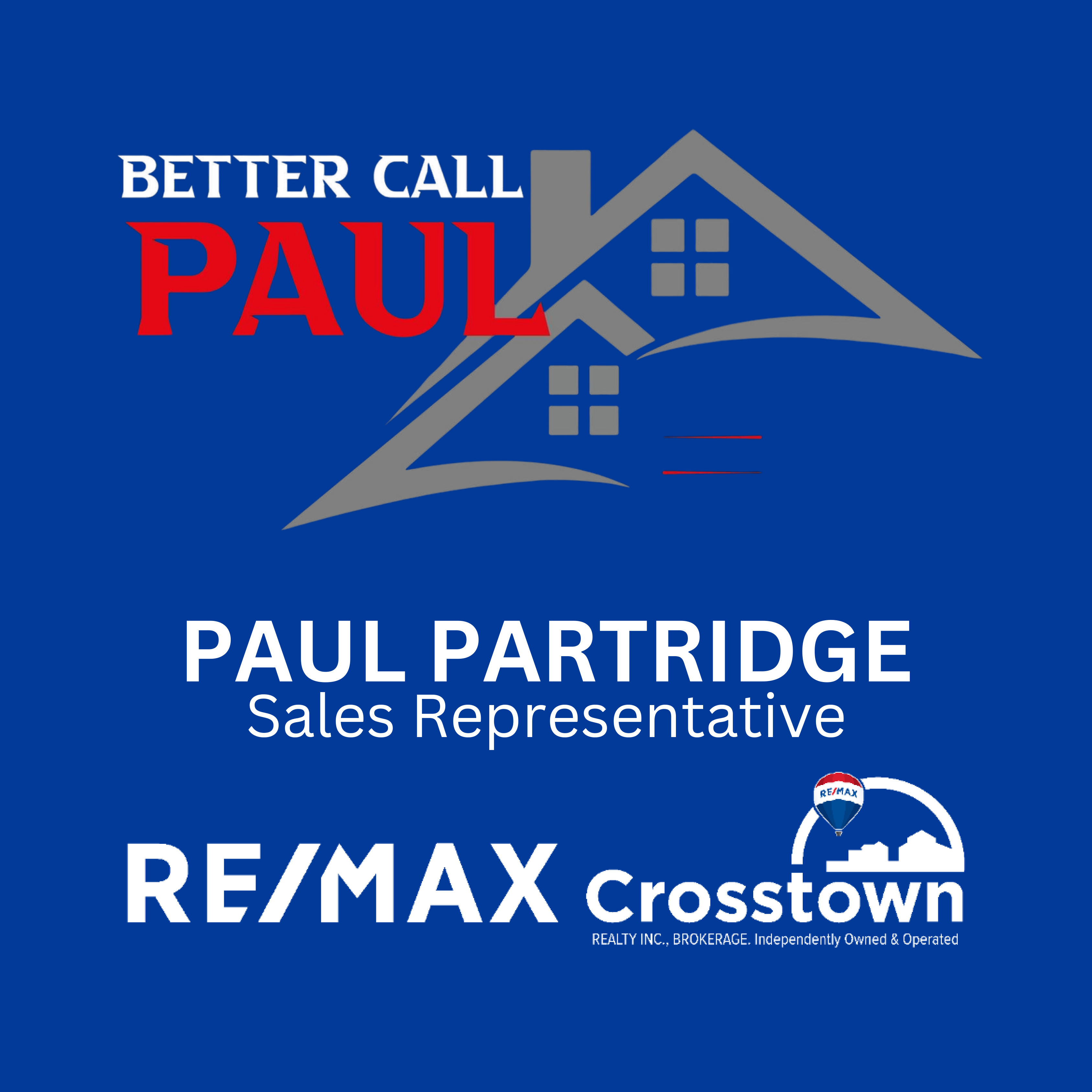 Logo Paul Partridge - RE/MAX Crosstown Realty Brokerage