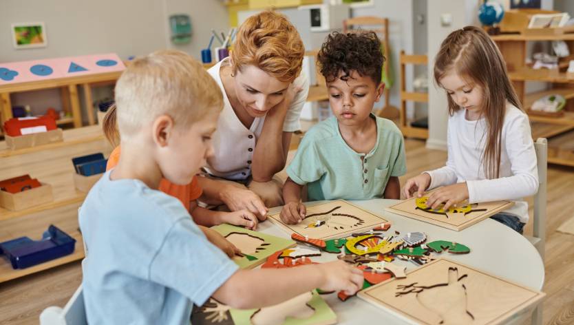 assistante maternelle et enfants