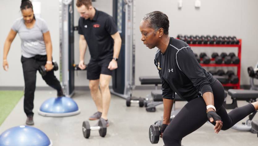 personnes qui font de l'exercice