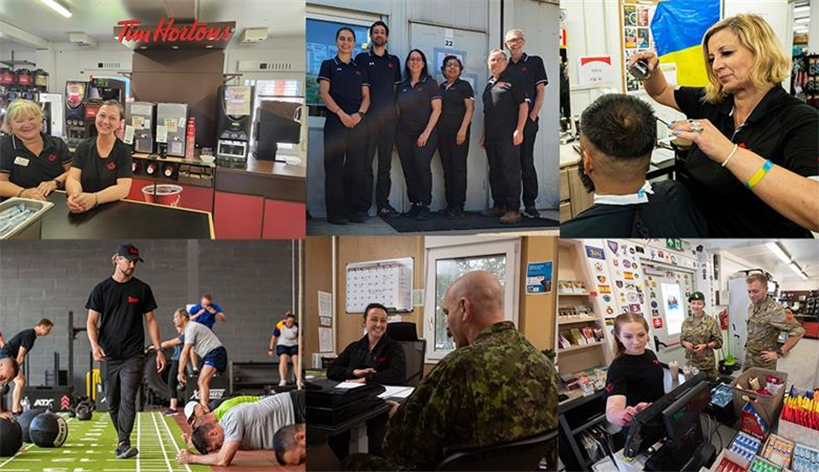 Collage de travailleurs