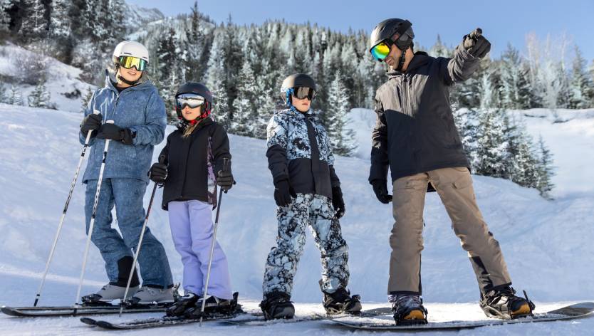 Ski en famille