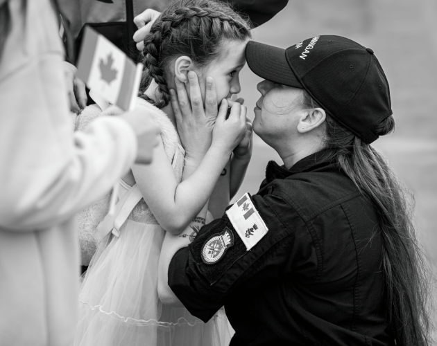 Une mère avec sa fille